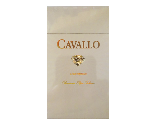 Сигареты CAVALLO Gold Diamond Ваниль оптом Сигареты CAVALLO Gold Diamond Ваниль оптом